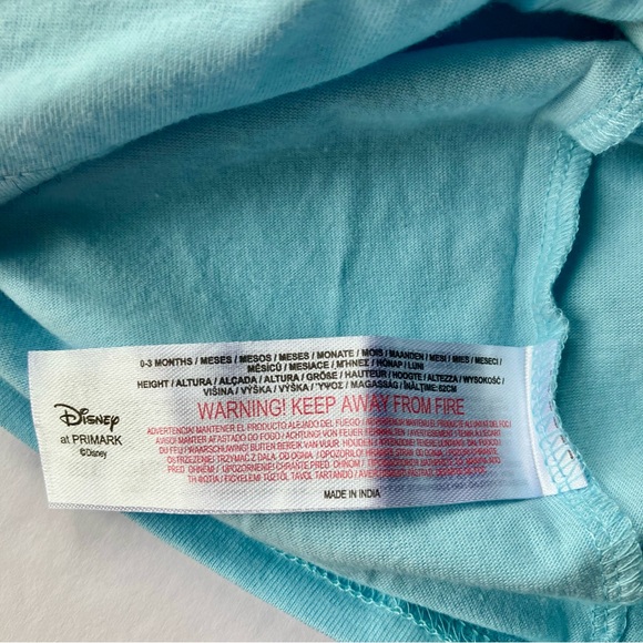 Disney At Primark Donald Duck Short Sleeve T-shirt 0- 3 Months NWT - Picture 4 of 4